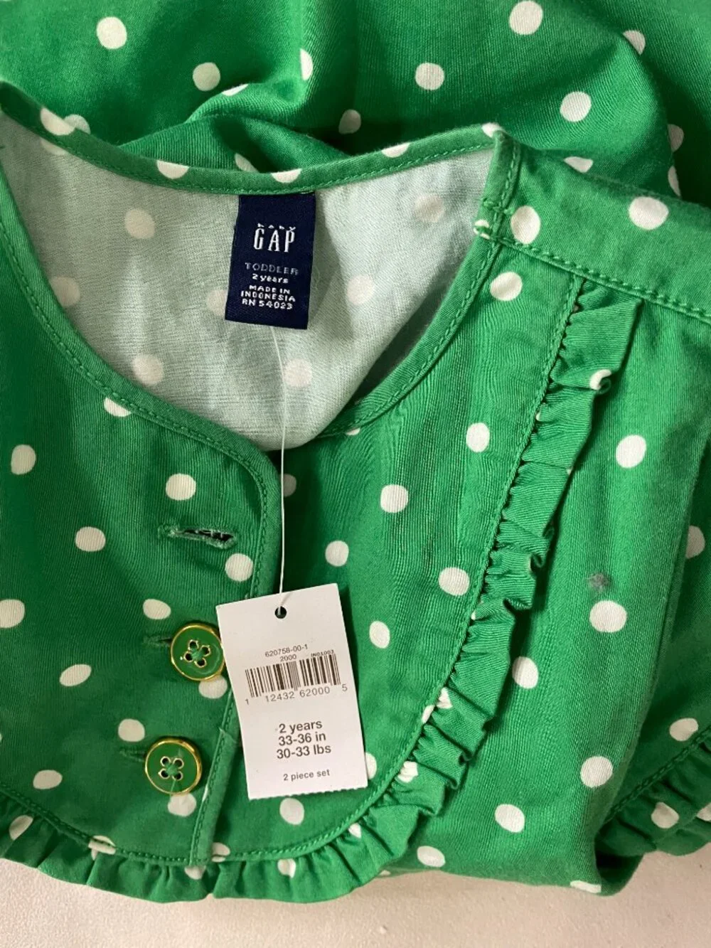 Gap Polka Dot Dress and Bloomers